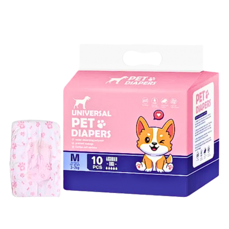 Universal Pet Diapers Female Medium (10 pcs)
