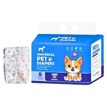 Universal Pet Diapers Male Small (10 pcs)