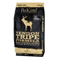 Petkind Venison Tripe Formula Dog Dry Food 25lb