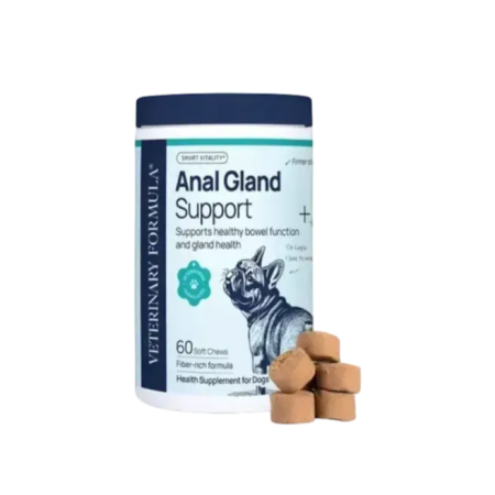 Veterinary Formula Smart Vitality Dogs Supplement Anal Gland Support (60 chews)