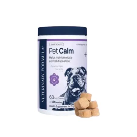 Veterinary Formula Smart Vitality Dogs Supplement Calm Support (60 chews)