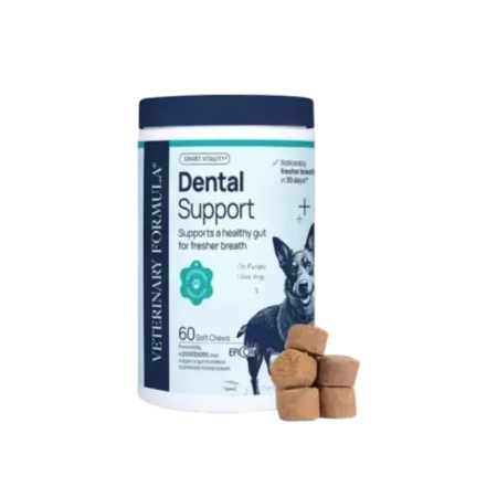 Veterinary Formula Smart Vitality Dogs Supplement Dental Support (60 chews)