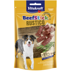 Vitakraft Dog Stick Rustico Beef Smoked Salami 55g (3 Packs)