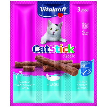 Vitakraft Cat Stick Mini Chicken & Cat Grass