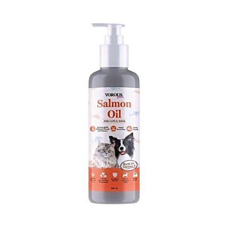 Vorous Wellness Pet Supplement Oil Salmon 120ml