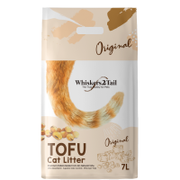 Whiskers2Tail Tofu Cat Litter Original 7L (6 Packs)
