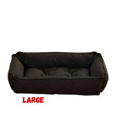 Lavish Waterproof Bed Black (Large)