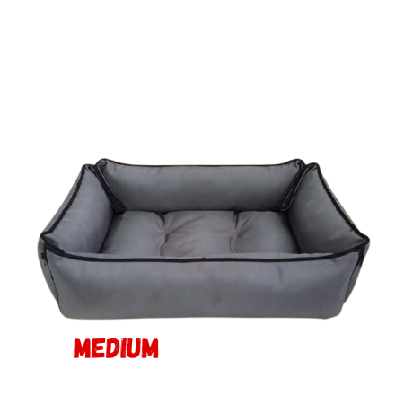 Lavish Waterproof Bed Grey (Medium)