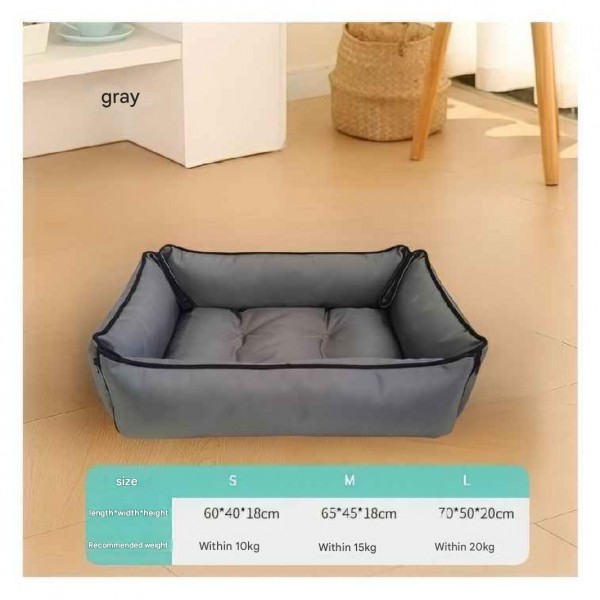 Lavish Waterproof Bed Black (Small)