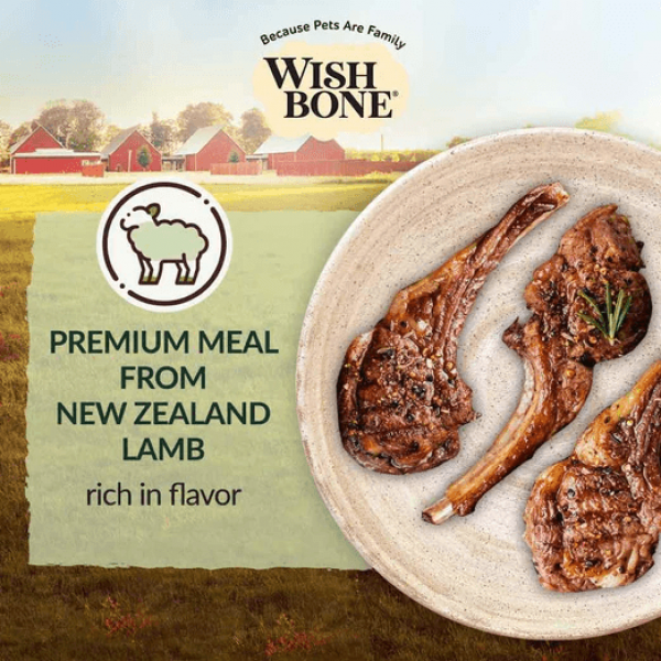 Wishbone Dog Food Pasture Lamb Meal w/Superfruits 1.8kg