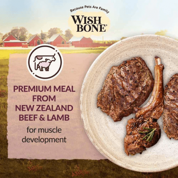 Wishbone Cat Food Graze Lamb & Beef w/Superfruits 1.8kg