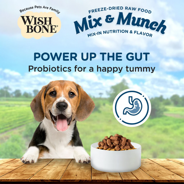 Wishbone Dog Food Mix & Munch Chicken & Rabbit 350g