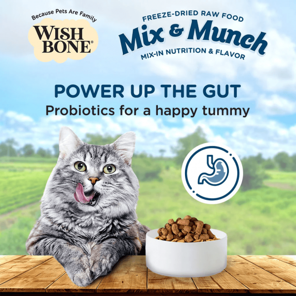 Wishbone Cat Food Mix & Munch Chicken & Rabbit 350g