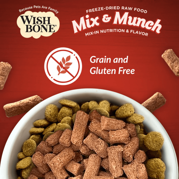 Wishbone Cat Food Mix & Munch Beef & Venison 350g