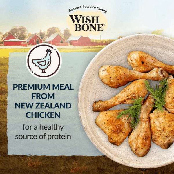 Wishbone Cat Food Roost Chicken w/Superfruits 1.8kg