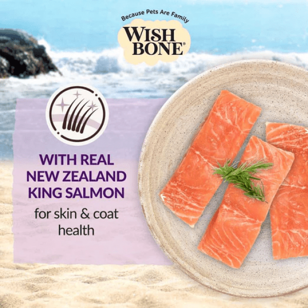 Wishbone Cat Food Ocean King Salmon w/Superfruits 1.8kg