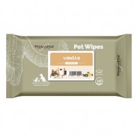 Whiskers2Tail Pet Wipes 100's Vanilla (6 Packs)