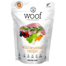 Woof Dog Dry Food Freeze-Dried Raw Wild Brushtail 1kg