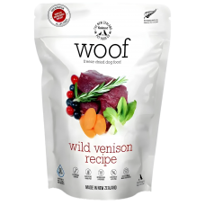 Woof Dog Dry Food Freeze-Dried Raw Wild Venison 1kg