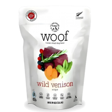 Woof Dog Dry Food Freeze-Dried Raw Wild Venison 280g