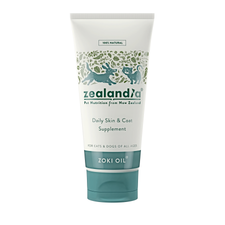 Zealandia Pet Supplement Skin & Coat Zoki Oil 150ml