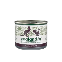 Zealandia Cat Canned Food Wallaby Pate 170g (6 cans) Zealandia Cat Canned Food Wallaby Pate 170g (6 cans)