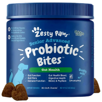 Zesty Paws Dog Senior Adv Probiotic Bites Chicken 360g