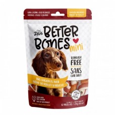 Zeus Better Bones BBQ Chicken Wrapped Mini Dog Treats  12's