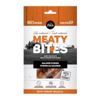Zeus Meaty Bites Chewy Salmon Fusion Dog Treats  150g (2 Packs)