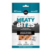 Zeus Meaty Bites Chewy Taste Of The Ocean Dog Treats  150g (2 Packs)