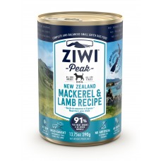 Ziwi Peak Dog Canned Food NZ Mackerel & Lamb Recipe 390g