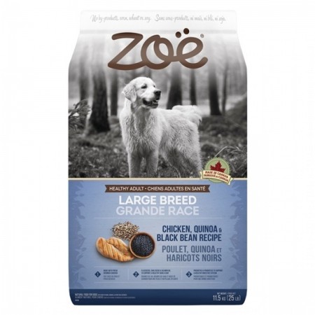 Zoe Medium Breed Chicken, Quinoa & Black Bean Dog Dry Food 5kg