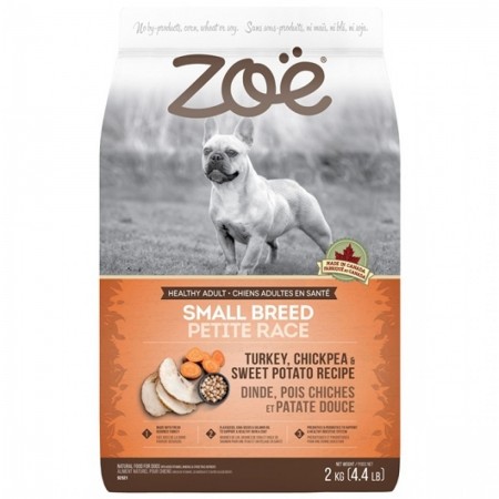 Zoe Small Breed Turkey, Chickpea & Sweet Potato Recipe Dog Dry Food 2kg