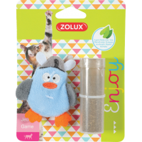 Zolux Blue Pirate Bird Toy With Catnip For Cats