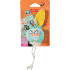 Zolux Cat Toy Kali Rabbit-Shaped Ball w/Catnip Green
