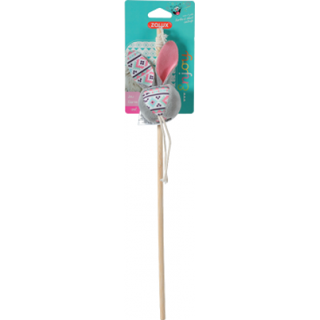 Zolux Cat Toy Kali Rod Ball Grey
