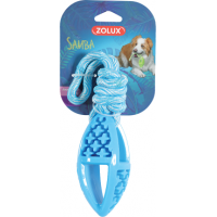Zolux Dog Toy Samba Oval Rope Blue 28cm