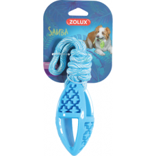 Zolux Dog Toy Samba Oval Rope Blue 28cm