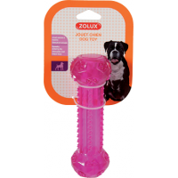 Zolux Dog Toy TPR Pop Stick 15cm Pink
