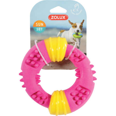 Zolux Dog Toy TPR Sunset Ring 15cm