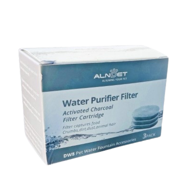Zolux Pet Water Fountain Iguazu Silent Purifier Filter 3pcs (Alnpet)