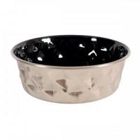 Zolux Pet Dish Diamond Bowl Black 550ml