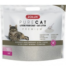 Zolux Purecat Premium Ultralight Clumping Litter 16L (2 Packs)