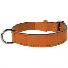 Zolux Dog Collar Leather Lined 35mm Natural