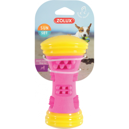 Zolux Dog Toy TPR Balancer 16cm Pink