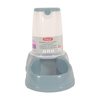 Zolux Pet Food & Water Dispenser NonSlip 1.5L Matt Blue Zolux Pet Food & Water Dispenser NonSlip 1.5L Matt Blue